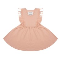 Little Indians Boho Jurk Zacht Koraal