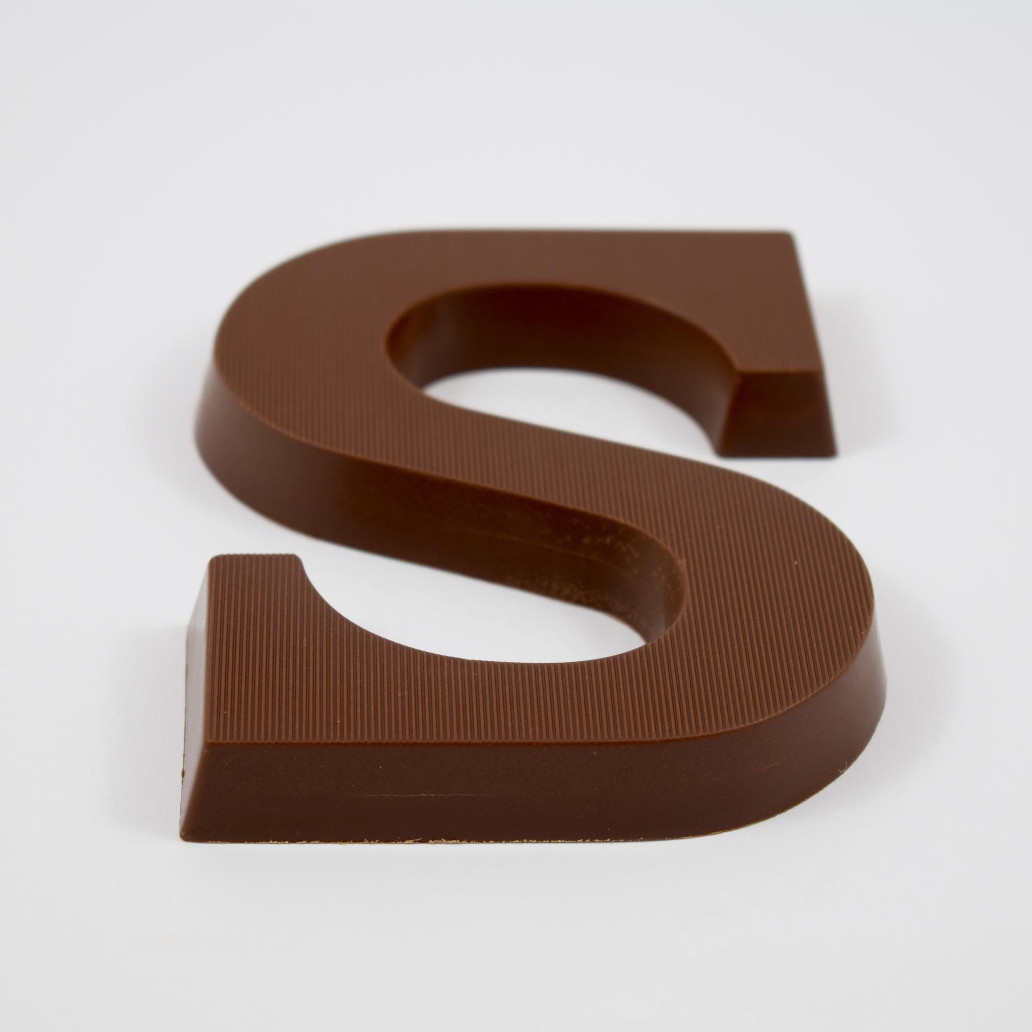 Sinterklaas chocolade letter S