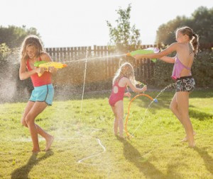 Kindergeburtstag im Sommer