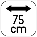 75 cm