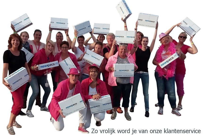 zo vrolijk word je van onze klantenservice