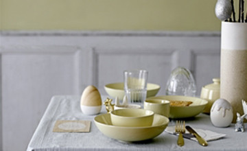 Paastafel inspiratie Geel
