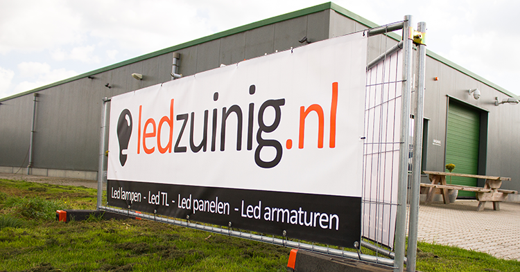 Ledzuinig pand - Led verlichting in Assen en Groningen