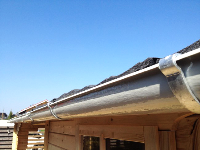 Polyester dak gootset compleet