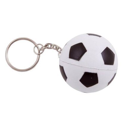 Anti-stress met sleutelhanger Voetbal