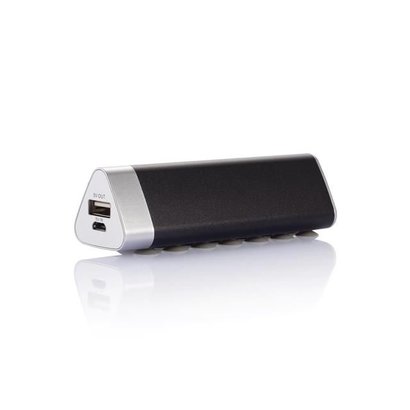 2.200 mAh driehoekige powerbank, zwart