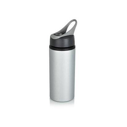 Aluminium sportfles, grijs