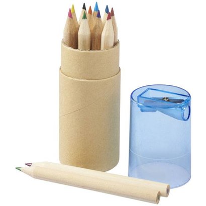 12 delige potloden set, naturel