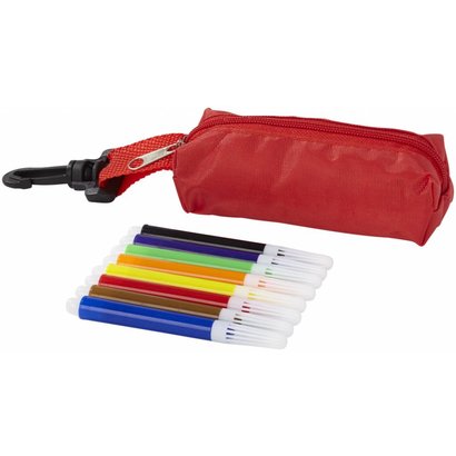 8 delige markeerstiften set, rood