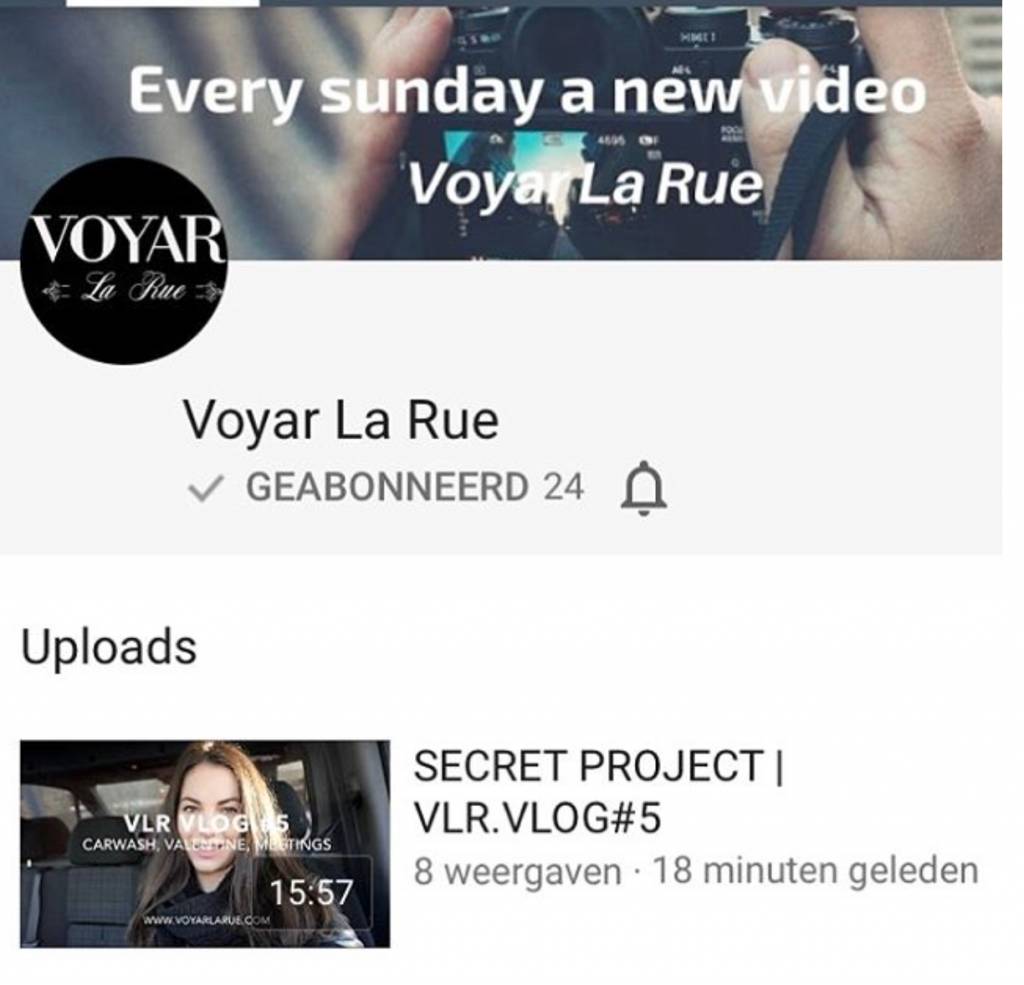 YouTube Voyar La Rue