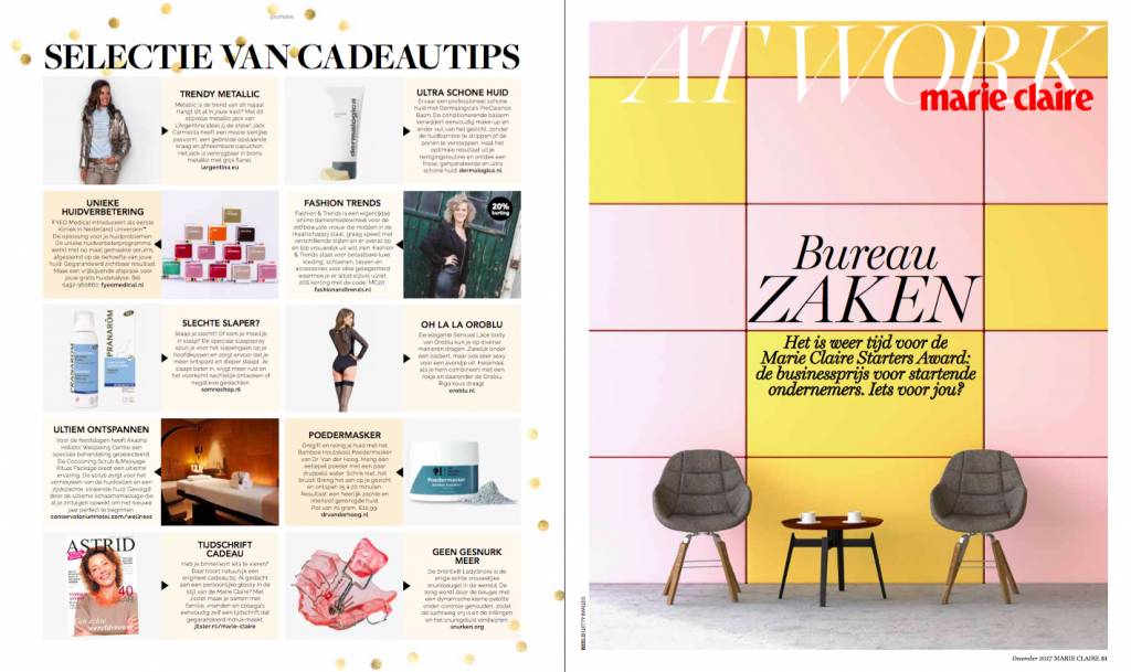 Spotted: Marie Claire's Gift Tips
