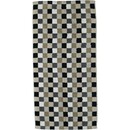 Cawö Cawo Lifestyle Karo Handdoek7047 Kiezelsteen-37 50x100