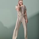 Essenza Essenza Ellen Meryl Top Short Sleeve S Vanilla