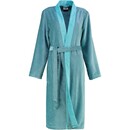 Cawö Cawo 6431 Velours Dames Badjas Kimono Turkis 46