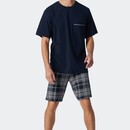 Schiesser Schiesser Shortama dark blue 179113 48/S