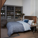 Rivièra Maison Riviera Maison Housse de couette Amsterdam Loft Bluegrey 140x200/220