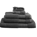 Beddinghouse Beddinghouse Gant de toilette Sheer Anthracite 16x22 cm