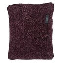 KAAT Amsterdam Ziva Plaid  Donkerrood 130x170 cm