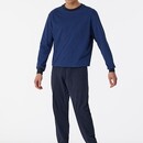 Schiesser Schiesser Pyjama long marine 180252 54/XL