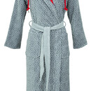 Carl Ross Carl Ross dames badjas 601300 silver/basalt 36/38