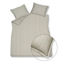 Vandyck Vandyck Pure 72 Housse de couette en lin/coton 2 personnes (200x200/220) gris froid