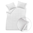 Vandyck Vandyck Home 78 Check 300Tc Housse de Couette Lits-jumeaux XL (260x240) blanc