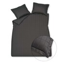 Vandyck Vandyck Home 78 Check 300Tc Housse de Couette Lits-jumeaux XL (260x240) noir foncé