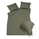 Vandyck Vandyck Home 78 Check 300Tc Housse de Couette Lits-jumeaux XL (260x240) vert sauge