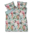 Vandyck Vandyck Dekbedovertrek Flower Mix pearlblue 2-persoons (200x200/220 )