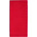 Cawö Cawö Noblesse 2 Uni Handdoek Rood