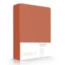 Romanette flanel hoeslaken Rooibos 140x200