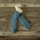 De Witte Lietaer De Witte Lietaer Yamuna Home Socks 40-46 petrol
