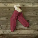 De Witte Lietaer De Witte Lietaer Yamuna Home Socks 40-46 rouge vin