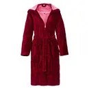 Vossen Vossen dames badjas Palermo burgundy XL