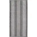 Cawö Cawo Delight Streifen Serviette de douche 70x140 platin