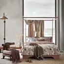 Vandyck Vandyck Boho Midnight Offwhite 1-Persoons (140X200/220 + 1 Sloop)