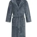 Morgenstern Peignoir à capuche Morgenstern pour homme Claas Bleu Taille XXL
