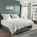 Heckett & Lane Yellow Como III Dekbedovertrek 200x200/220 White