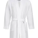 Morgenstern Morgenstern badjas Sascha Kimono wafelstof kort 100cm Wit S