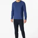 Schiesser Schiesser Pyjama long bleu roi 180267 50/M