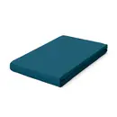 Schlafgut Schlafgut Pure Jersey Hoeslaken M - 120x200 - 130x220 530 Petrol Deep