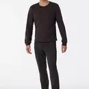 Schiesser Schiesser Pyjama Long anthracite 180270 52/L