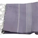 Hamamdoek 100%katoen 100x180cm Lila