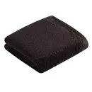 Vossen Vossen handdoek Vegan Life anthrazit 50x100
