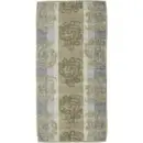 Cawö Cawo Cashmere Jacquard Handdoek Zand 50x100