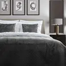 Yellow Madeline Bedsprei 180x260 Ink Black