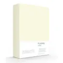 Romanette flanel laken ivoor 200x260