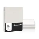 Bonnanotte Bonnanotte Perkal Hoeslaken 160x200 Wit