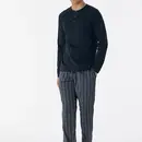 Schiesser Schiesser Pyjama Long nightblue 180274 56/XXL