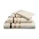 Vandyck Vandyck Prestige Lines Cream Tan Gastendoekje 40x60